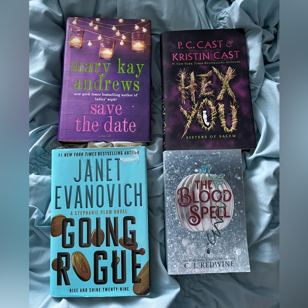 Romance, mystery, fantasy book bundle